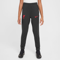 Nike Liverpool Academy Pro Survêtement Full-Zip 2024-2025 Enfants Gris Gris Foncé Jaune Rouge
