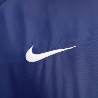 Nike Tottenham Hotspur Woven Trainingspak Hooded 2024-2025 Donkerblauw Geel Wit