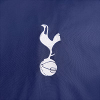 Nike Tottenham Hotspur Woven Trainingspak Hooded 2024-2025 Donkerblauw Geel Wit