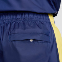 Nike Tottenham Hotspur Woven Trainingspak Hooded 2024-2025 Donkerblauw Geel Wit