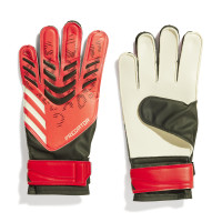 adidas Predator Pro Gants de Gardien de But Rouge Blanc Noir