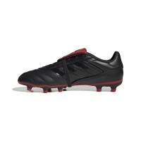 adidas Copa Gloro 2 Gazon Naturel Chaussures de Foot (FG) Noir Rouge