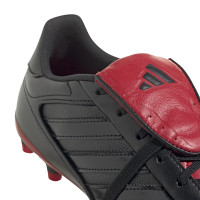 adidas Copa Gloro 2 Gazon Naturel Chaussures de Foot (FG) Noir Rouge