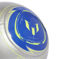 adidas Messi F50 Club Ballon de Foot Taille 5 Argenté Bleu Jaune