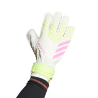 adidas Predator Training Gants de Gardien de But Blanc Jaune Néon Rose