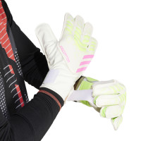 adidas Predator Training Gants de Gardien de But Blanc Jaune Néon Rose
