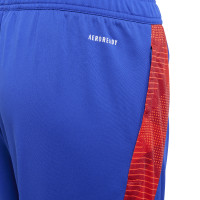 adidas Tiro 24 Trainingspak 1/4-Zip Kids Wit Blauw Rood Oranje