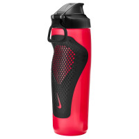 Nike Refuel Locking Gourde 709ML Rouge Noir Argenté