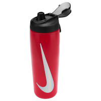 Nike Refuel Locking Gourde 709ML Rouge Noir Argenté