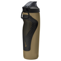 Nike Refuel Locking Gourde 709ML Doré Noir