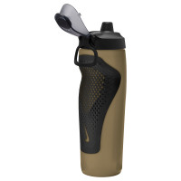 Nike Refuel Locking Gourde 709ML Doré Noir