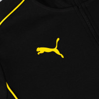 PUMA Borussia Dortmund Casuals Trainingspak Full-Zip 2024-2025 Zwart Geel