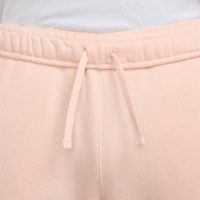 Nike Sportswear Club Fleece Joggingbroek Lichtroze Wit