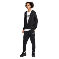 Nike Sportswear Air Woven Trainingspak Full-Zip Zwart Groen Zilver