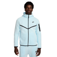 Nike Tech Fleece Sportswear Veste Bleu Clair Noir