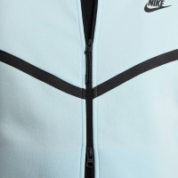 Nike Tech Fleece Sportswear Veste Bleu Clair Noir