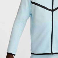 Nike Tech Fleece Sportswear Veste Bleu Clair Noir