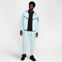 Nike Tech Fleece Sportswear Veste Bleu Clair Noir
