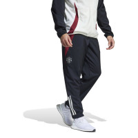 adidas Manchester United Présentation Pantalon d'Entraînement 2024-2025 Noir Blanc Rouge