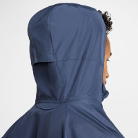 Nike Miler Repel Survêtement Full-Zip Bleu Foncé Argenté