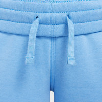 Nike Sportswear Club Fleece Trainingspak Full-Zip Hooded Kids Blauw Wit