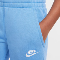 Nike Sportswear Club Fleece Trainingspak Full-Zip Hooded Kids Blauw Wit