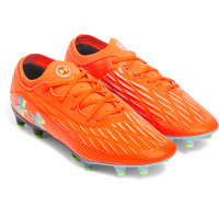 Under Armour Magnetico Pro 4.0 Gazon Naturel Chaussures de Foot (FG) Orange Gris Jaune Vif