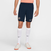 Nike Chelsea Strike Trainingsbroekje 2024-2025 Donkerblauw Lichtroze Goud