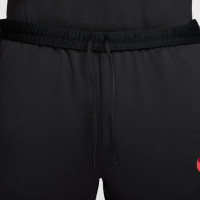 Nike Liverpool Strike Trainingsbroek 2024-2025 Zwart Gebroken Wit Rood
