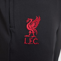 Nike Liverpool Strike Trainingsbroek 2024-2025 Zwart Gebroken Wit Rood