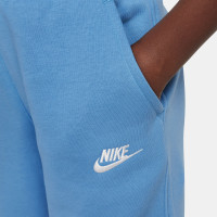 Nike Sportswear Club Fleece Pantalon de Jogging Enfants Bleu Blanc