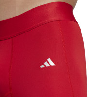 adidas Techfit Slidingbroekje Rood Wit Zwart