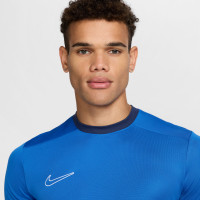 Nike Academy 25 Maillot d'Entraînement Bleu Bleu Foncé Blanc