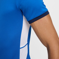 Nike Academy 25 Maillot d'Entraînement Bleu Bleu Foncé Blanc