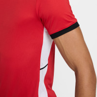 Nike Academy 25 Trainingsshirt Rood Zwart Wit