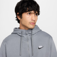 Nike Sportswear Club Fleece Gilet Gris Noir Blanc