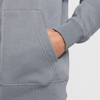 Nike Sportswear Club Fleece Gilet Gris Noir Blanc