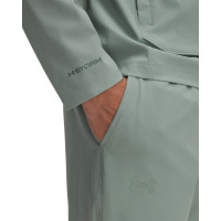 Under Armour Outrun The Storm Veste Vert-Gris Jaune