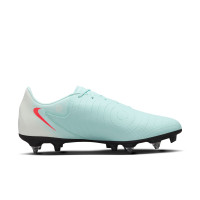 Nike Phantom GX II Academy Crampons Vissés Chaussures de Foot (SG) Anti-Clog Vert Menthe Rouge Noir