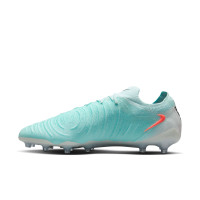 Nike Phantom GX II Elite Gazon Artificiel Chaussures de Foot (AG) Vert Menthe Rouge Noir