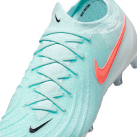 Nike Phantom GX II Elite Gazon Artificiel Chaussures de Foot (AG) Vert Menthe Rouge Noir