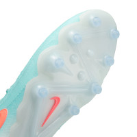 Nike Phantom GX II Elite Gazon Artificiel Chaussures de Foot (AG) Vert Menthe Rouge Noir