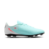 Nike Phantom GX II Club Gazon Naturel Gazon Artificiel Chaussures de Foot (MG) Vert Menthe Rouge Noir