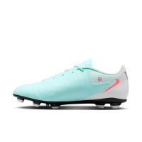 Nike Phantom GX II Club Gazon Naturel Gazon Artificiel Chaussures de Foot (MG) Vert Menthe Rouge Noir