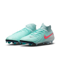 Nike Phantom Luna II Elite Gras Voetbalschoenen (FG) Mintgroen Rood Zwart