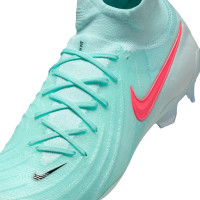 Nike Phantom Luna II Elite Gras Voetbalschoenen (FG) Mintgroen Rood Zwart