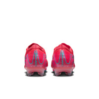 Nike Zoom Mercurial Vapor 16 Elite Gazon Artificiel Chaussures de Foot (AG) Rouge Turquoise Rose