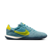 Nike Streetgato Chaussures de Foot Street Bleu-Vert Jaune