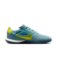 Nike Streetgato Chaussures de Foot Street Bleu-Vert Jaune