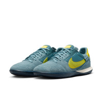 Nike Streetgato Chaussures de Foot Street Bleu-Vert Jaune